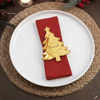 naamkaartjes kerstmis