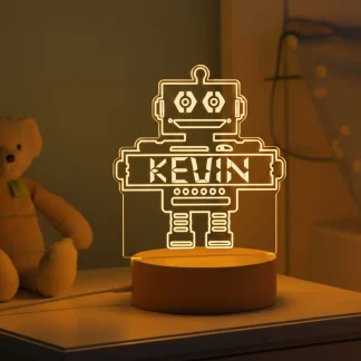 led lamp robot naam